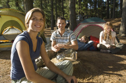zeltencampen